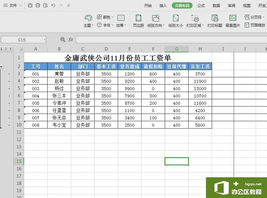 工资条如何按人分页打印？利用Excel的这2种巧妙方法快速实现