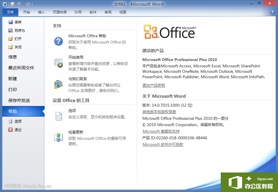 Office 2010 SP2 精简便携版 免费下载